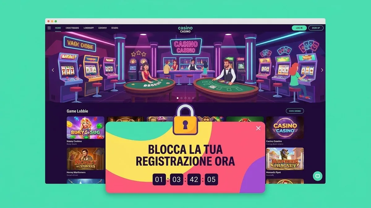 Registrazione con bonus